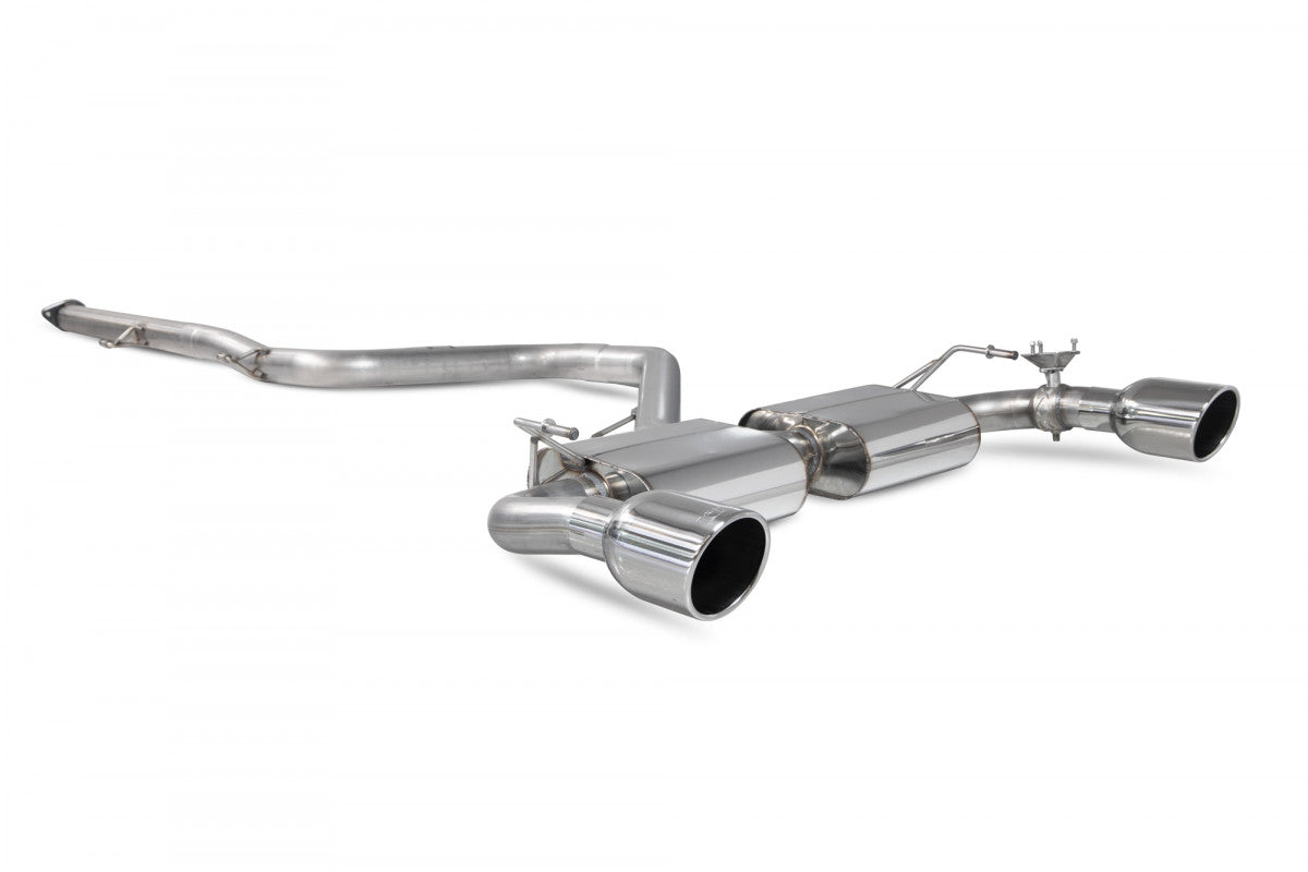 Scorpion Non resonated cat back elektronische Hyundai I30 N 2