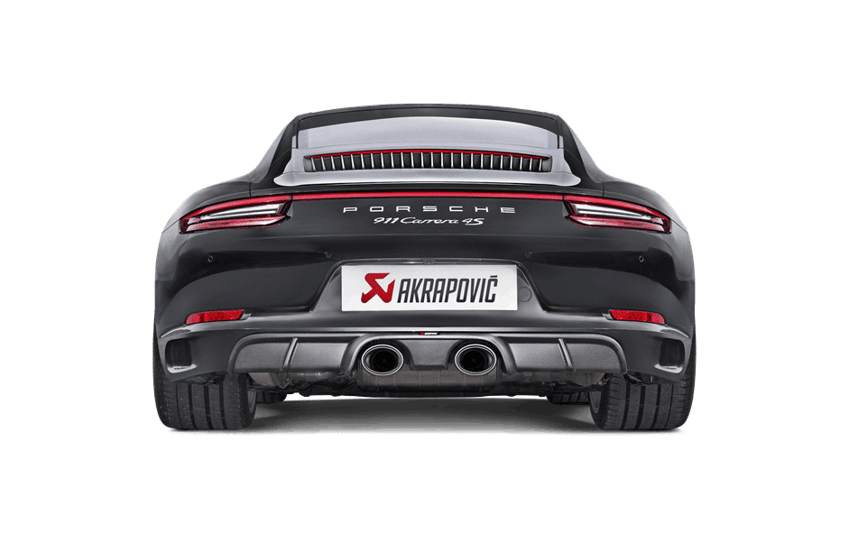 Akrapovič Diffuseur Mat Porsche 911 Carrera S 4 GTS 991.2 1