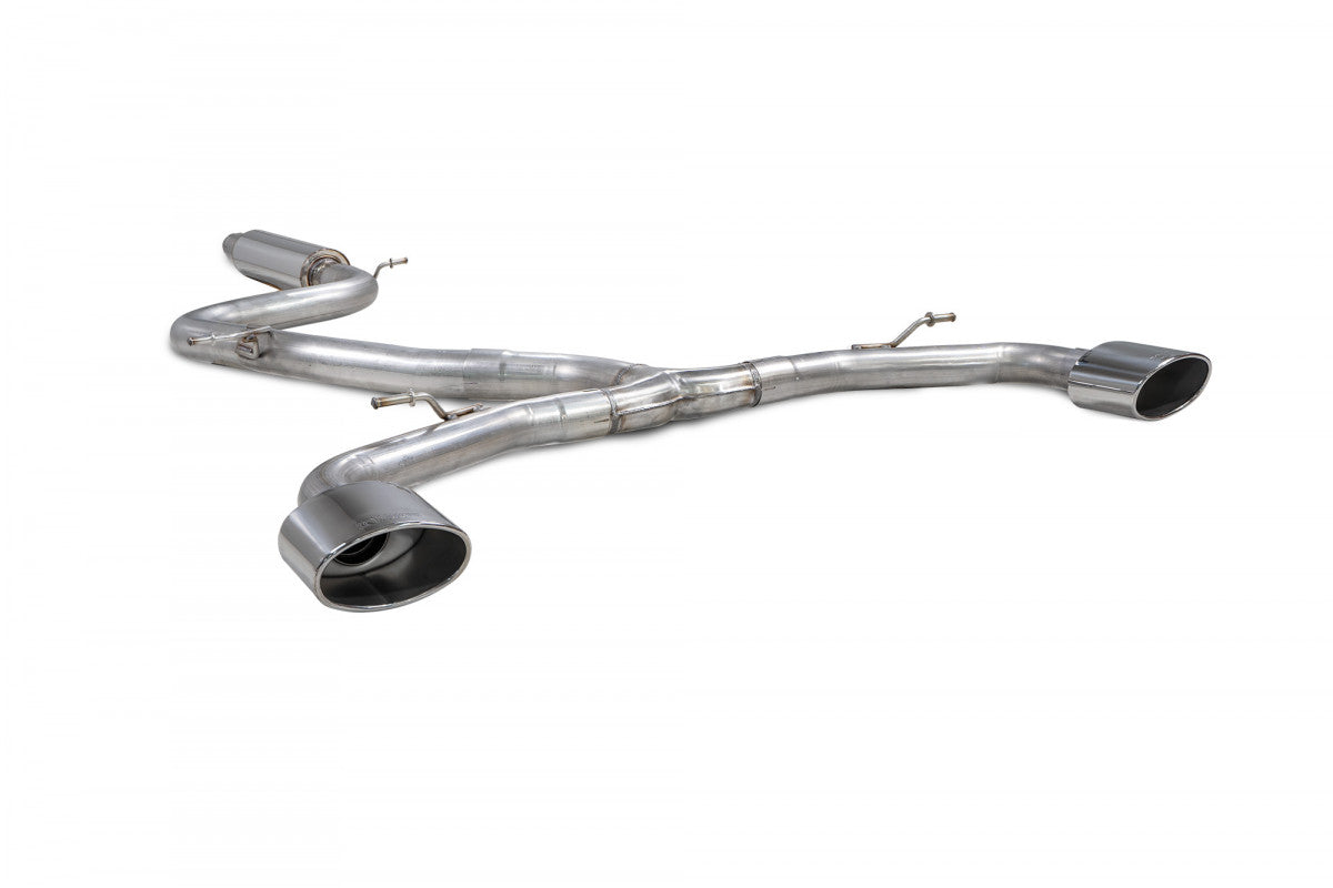 Scorpion Niet resonerend Predator GPF back VW MK8 01