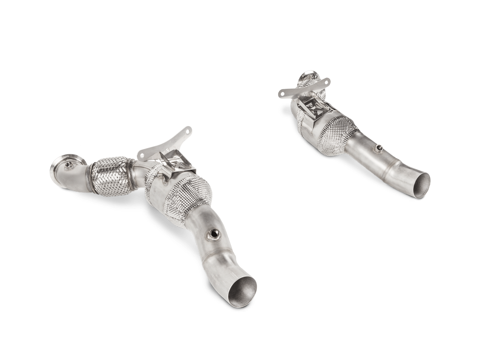 Akrapovic Link Pipe set Cat Ferrari 488 Gtb Spider