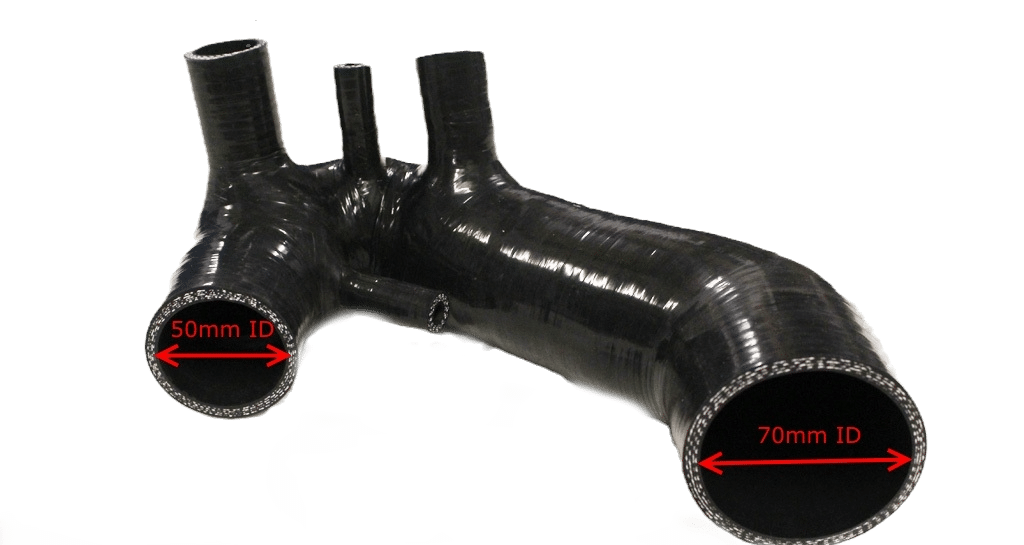 Ponteira de tubo de entrada de turbo de silicone para Audi A4 A6 B5 B6 Passat 1.8T 3