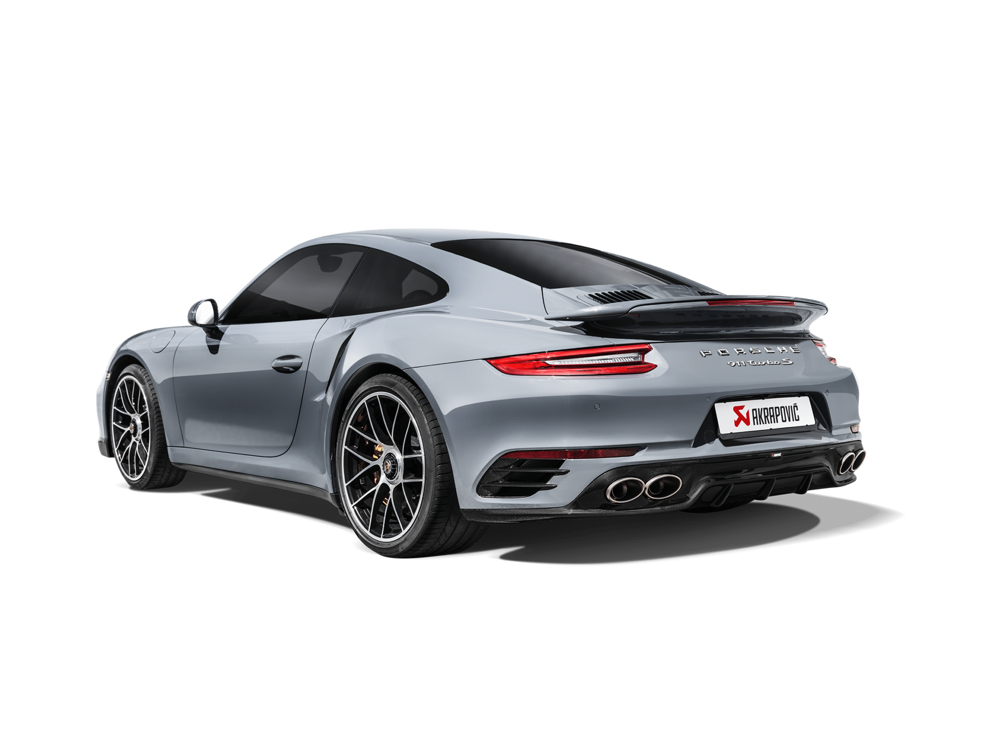 Akrapovič Diffuseur Brillant Porsche 911 Turbo S 991.2 3