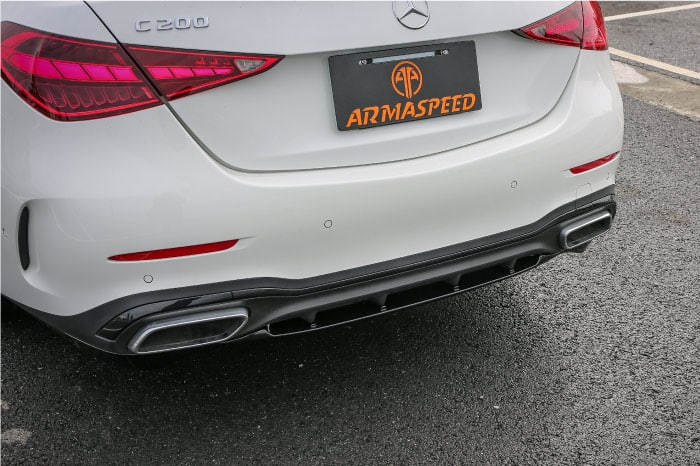Armaspeed Front Lip+ Diffuser Gloss Mercedes W206 C300 2