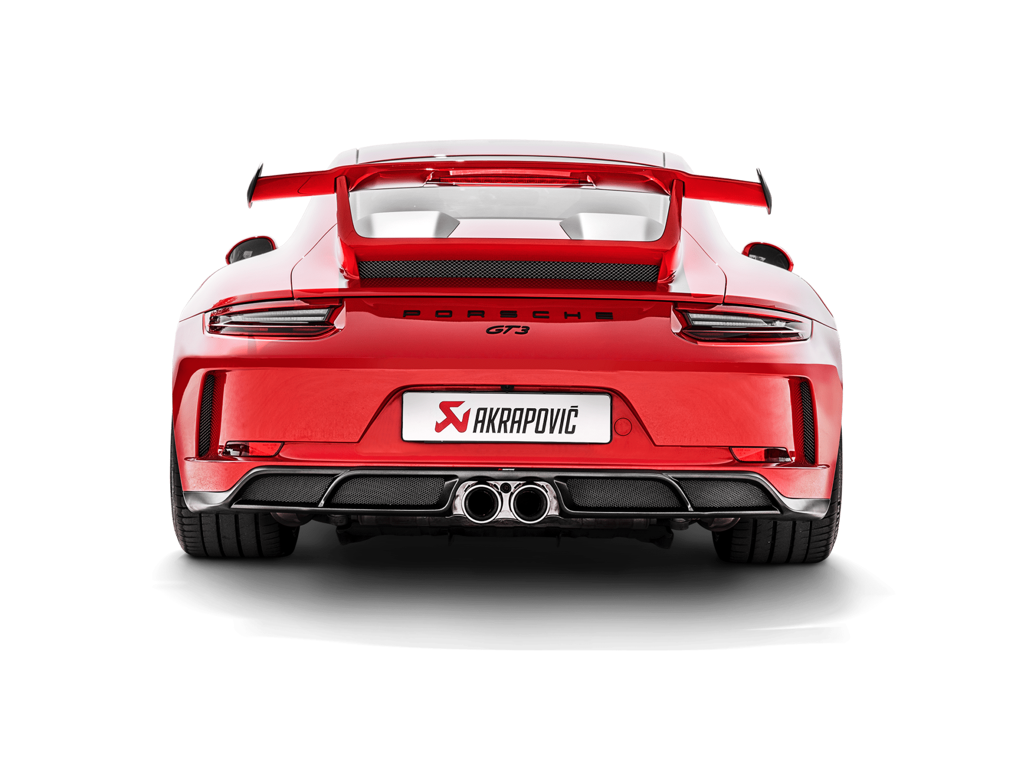 Akrapovič Diffuseur Carbone Mat Porsche 911 GT3 991.2 2