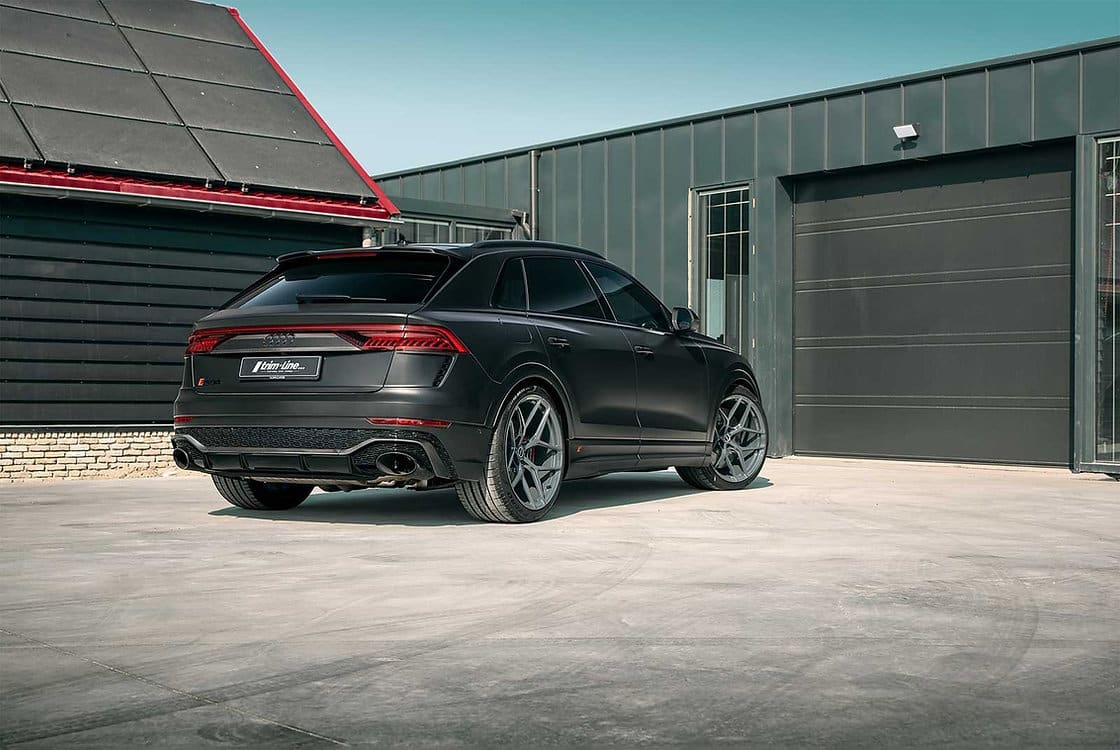 Bajada Airmatic con suspensión neumática Audi RSQ8