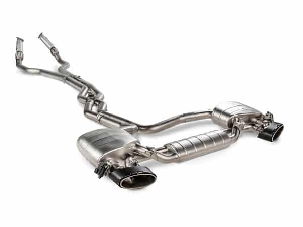 Akrapovic Link Pipe Set Rvs Audi Rs6 Rs7 2
