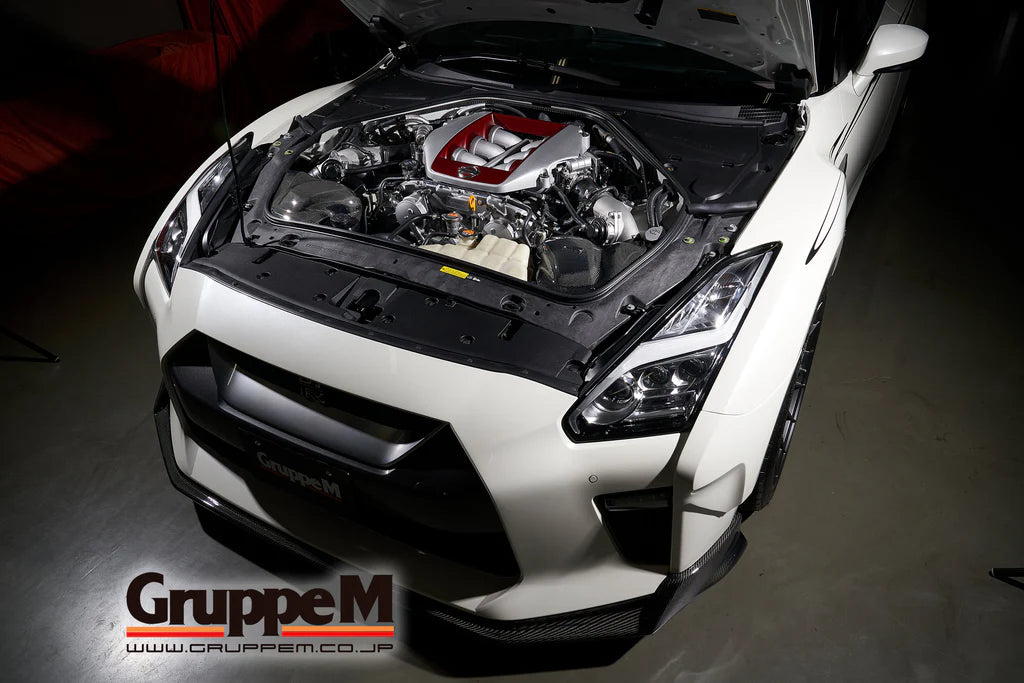 Gruppe M Carbon Air Intake Nissan R35 GTR VR38 2