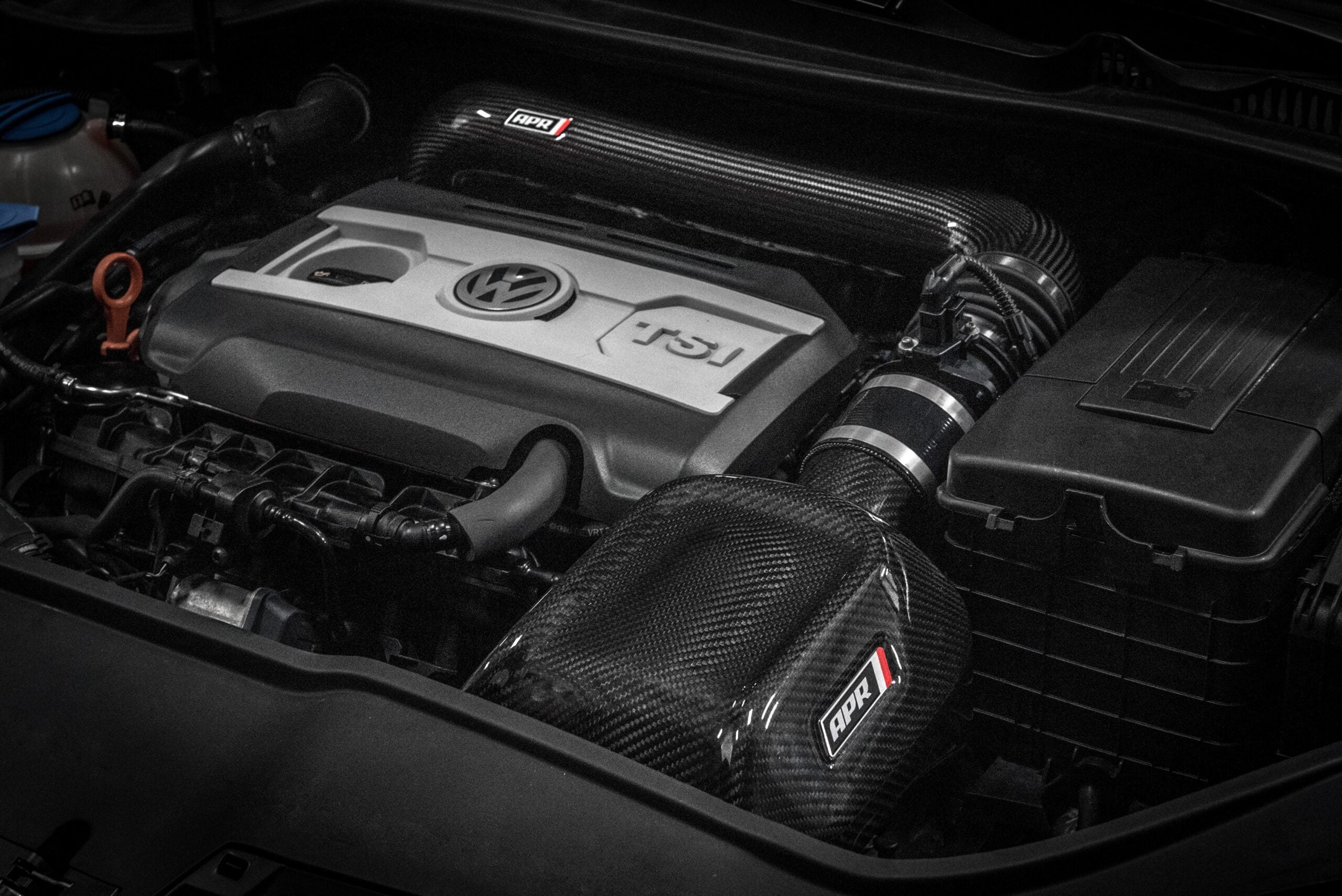 Sistema de admissão de turbo APR em fibra de carbono para Golf 6 GTI, Scirocco, Leon 2 FR 2.0 TSI EA888