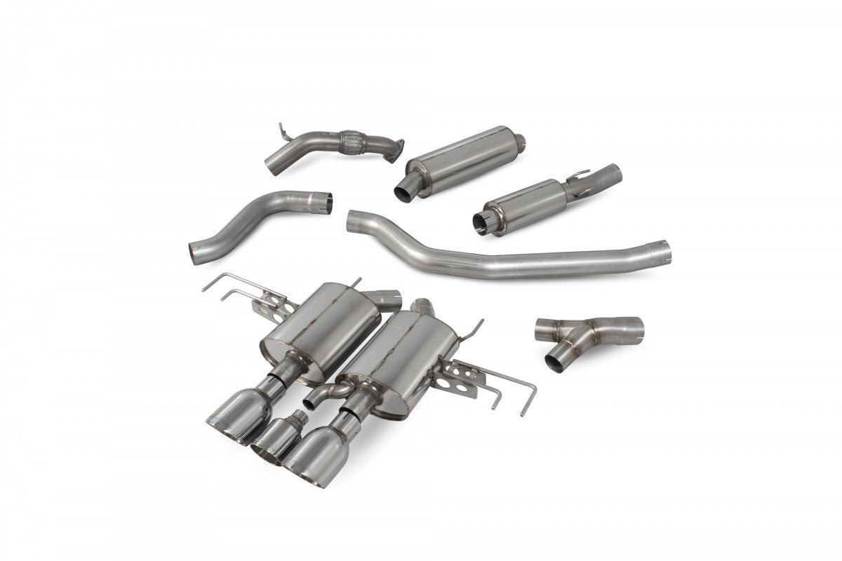 Scorpion Resonated Cat Back Systeem Honda Civic FK8 RHD 03