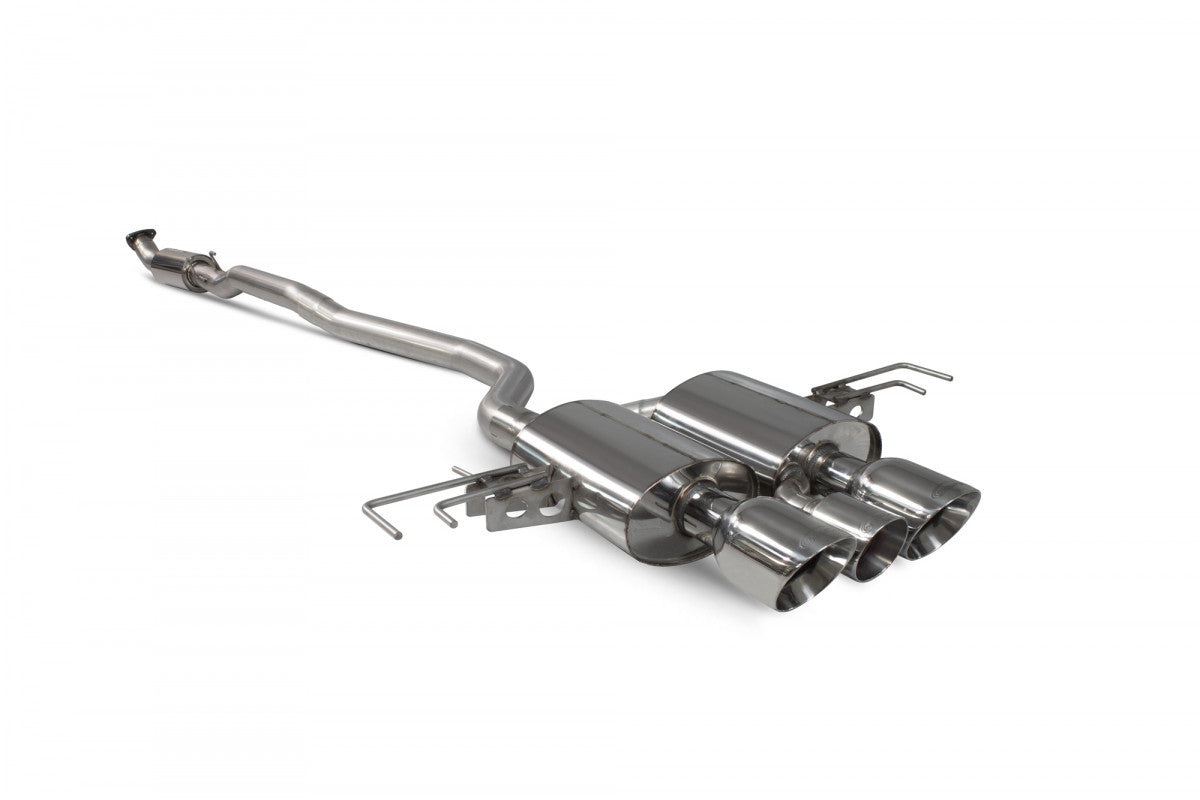 Parte trasera flexible resonada Scorpion para Honda Civic FK8 LHD 01