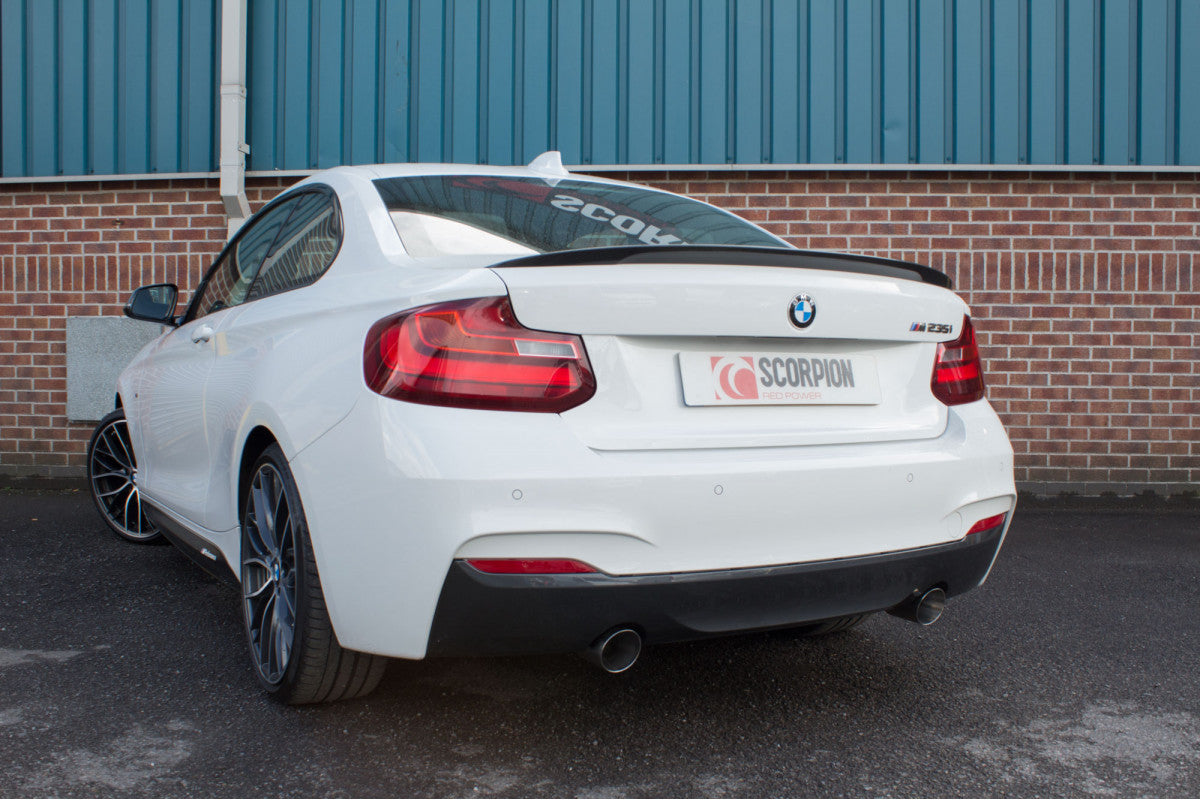 Scorpion Valved Catback BMW 235i F2x 2