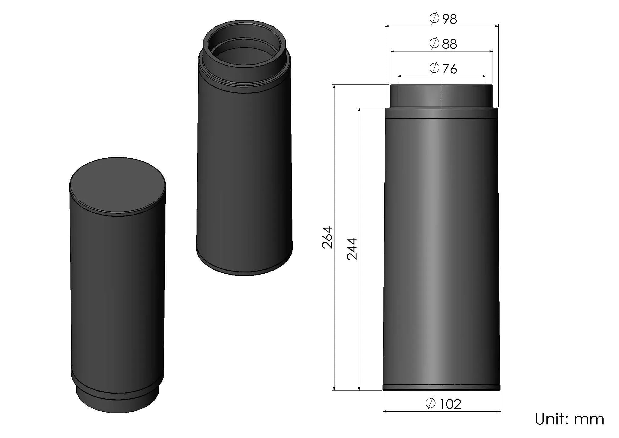 Armaspeed Luchtfilter Mercedes W205 M264 1