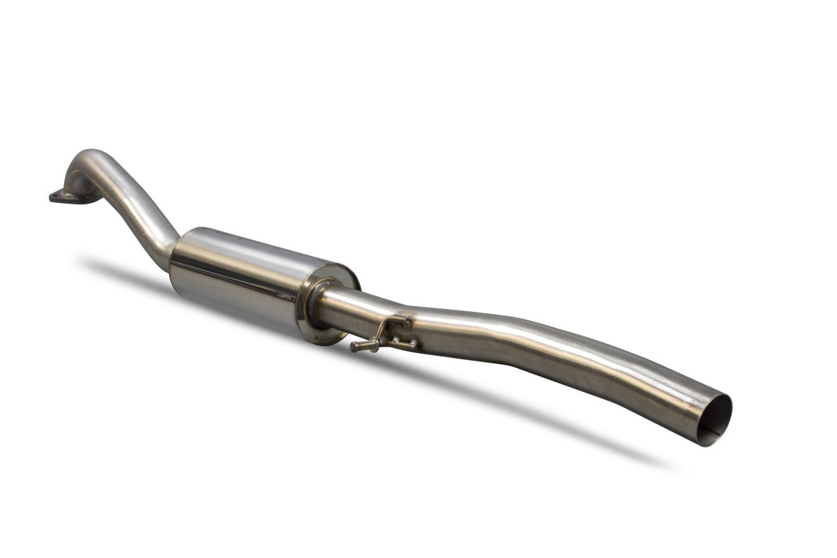 Scorpion achterdemper Cat Back upgrade Ford MK7 Fiesta 01