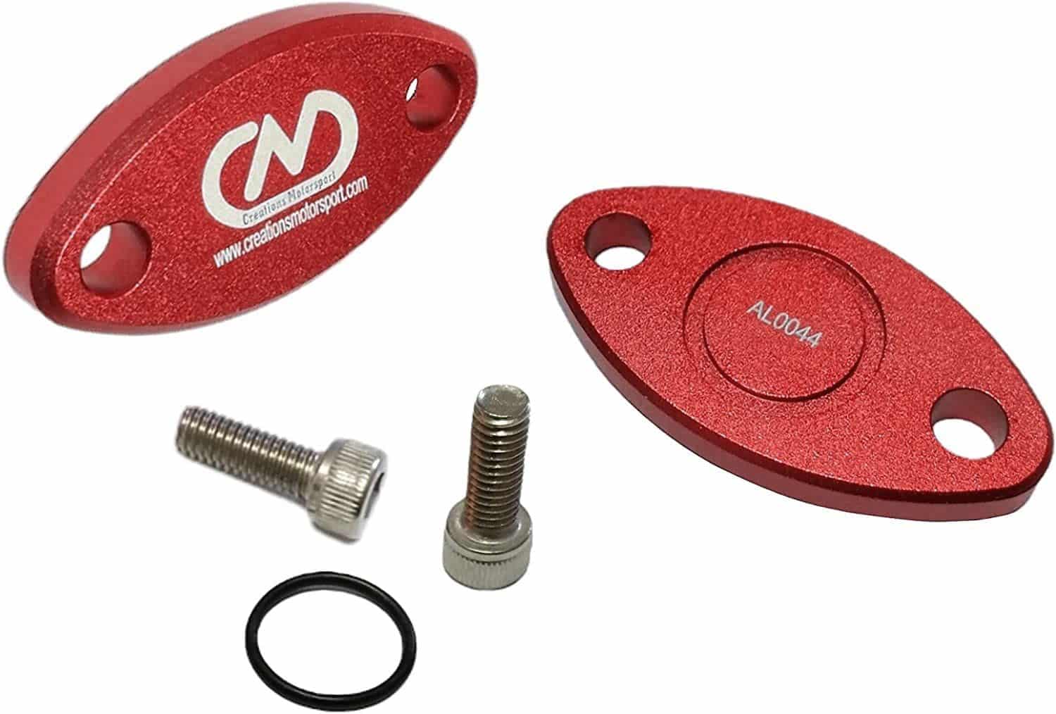 creations motorsport egr secundaire luchtinjectie afsluitplaat vag 1 8t 4