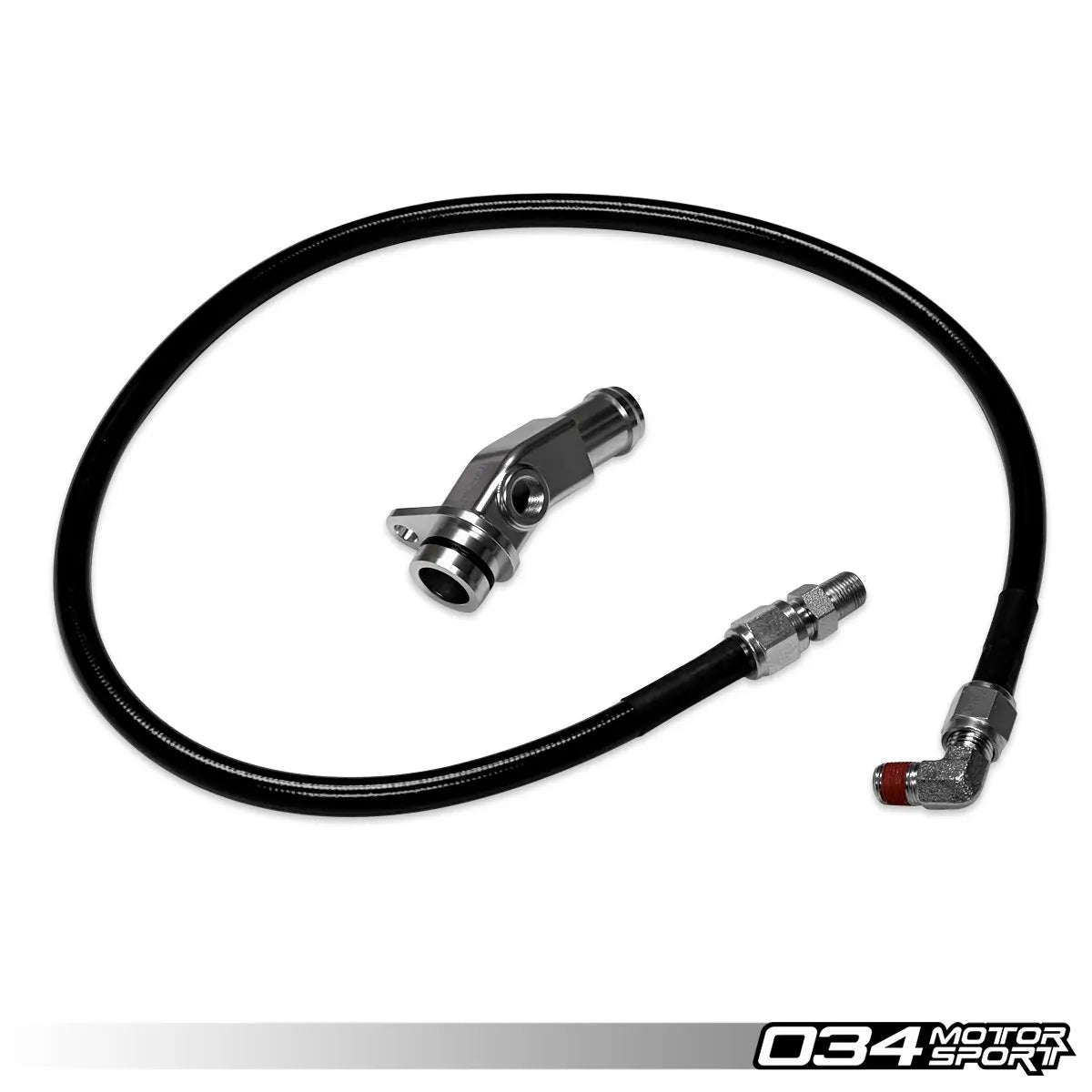 Conjunto de drenagem de óleo Motorsport 034 com bandeja coletora para VW Audi MQB 2.0T 01