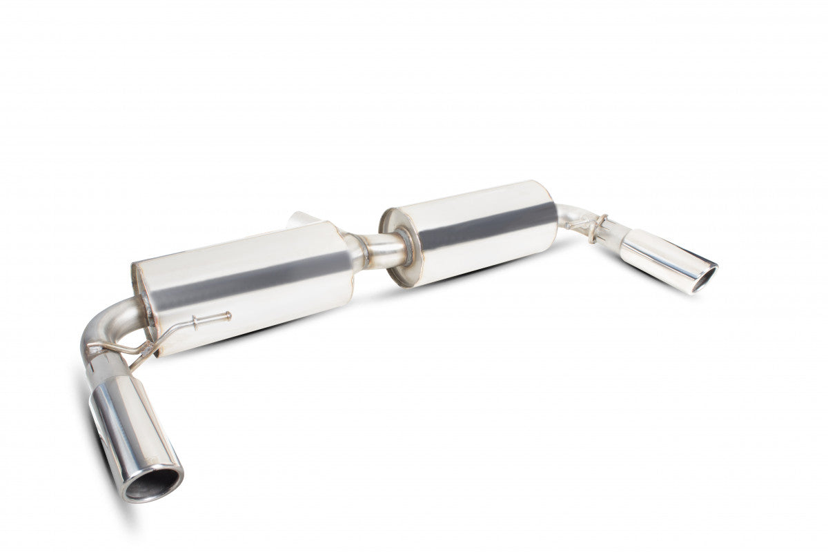 Scorpion Resoneerde Cat Back Systeem Renault MK3 Clio 1