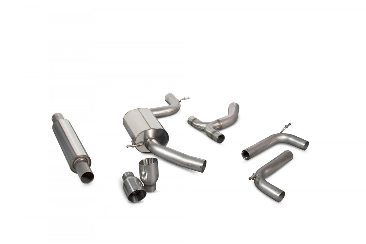 Scorpion Resonerend Cat Back Systeem VW MK7.5 Golf GTI 03