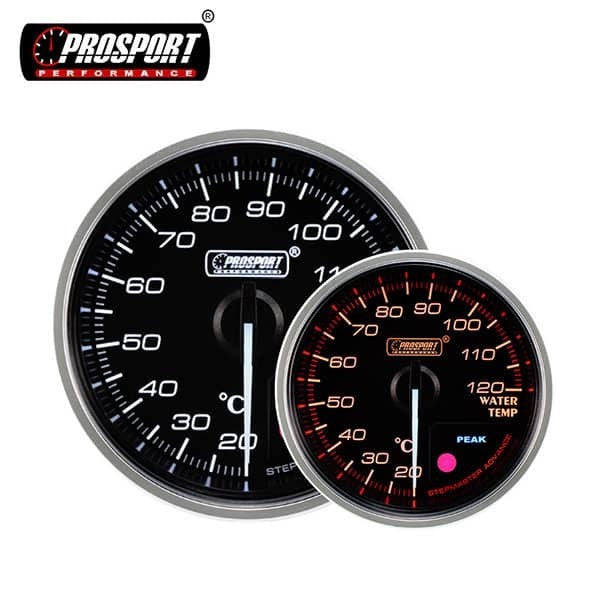 Prosport Supreme 52mm Water Thermometer Rood Wit