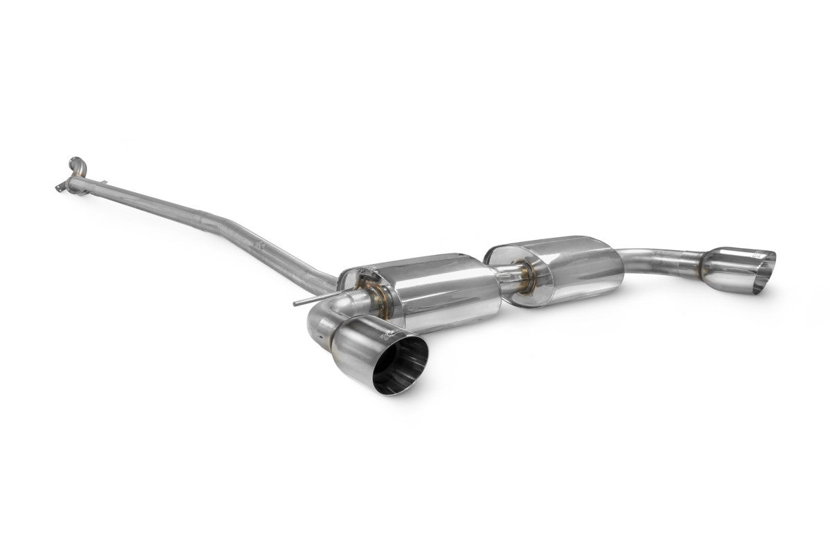 Scorpion Non resonated cat back Mini Countryman R60 R61 1