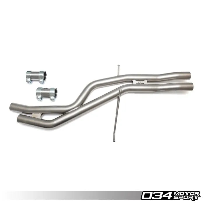 Res X Resonator Delete and X Pipe, B8 B8.5 Audi S4 3.0 TFSI 1