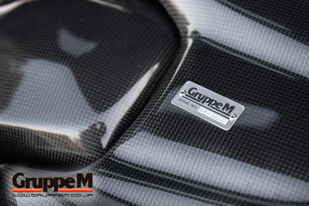 Admisión de aire de carbono del grupo M para Honda Civic R FK8 FL5 K20C 3