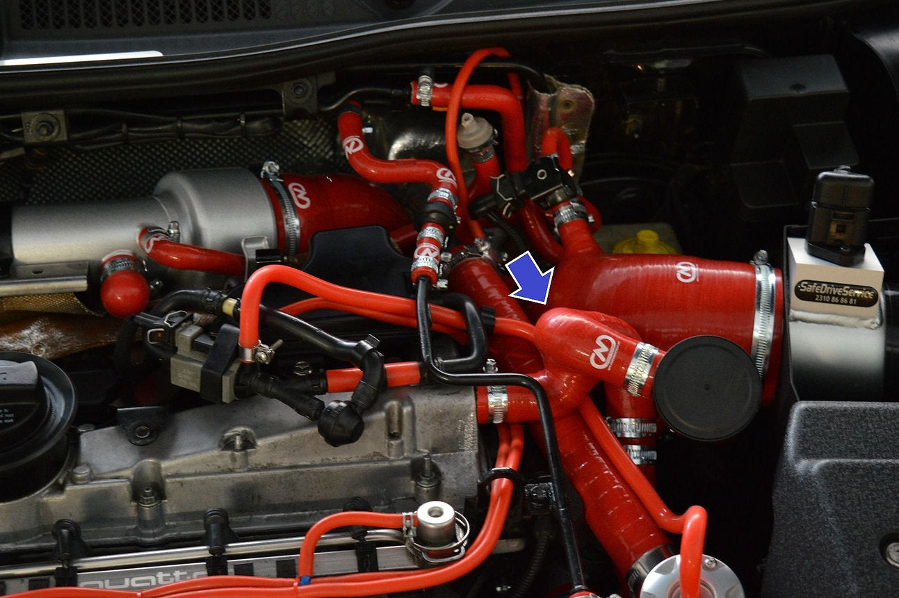 Tubo de respiro do cárter Creations Motorsport para Audi S3 8L 4