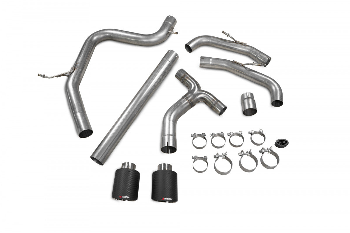 Scorpion Niet resonerend GPF back Systeem VW MK8 GTI 03