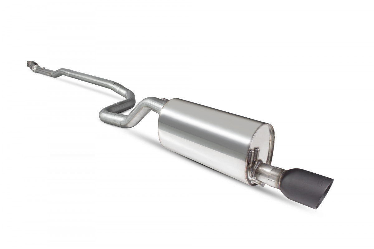 Scorpion Niet resoneerd Cat Back systeem Vauxhall Corsa E 01