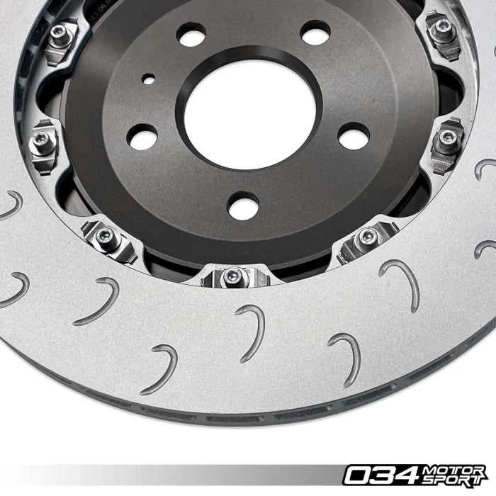 034 Motorsport Juego de discos de freno flotantes de 2 piezas Audi B8 B8.5 04