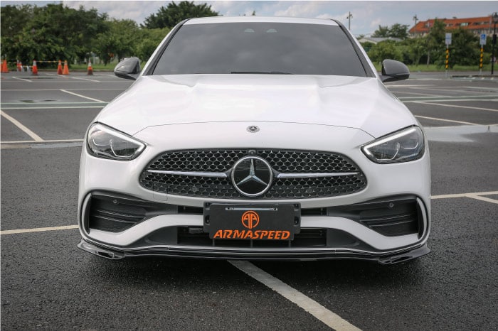 Armaspeed Front Lip+ Diffuser Gloss Mercedes W206 C300