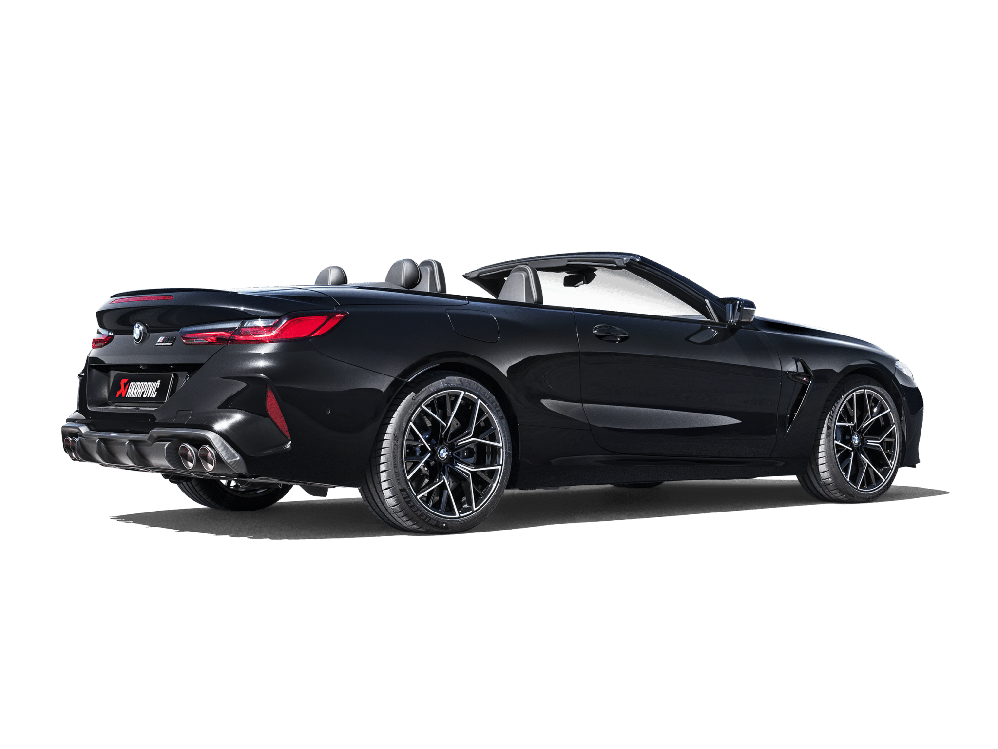 Diffuseur Akrapovic en carbone brillant pour BMW M8 F91 F92 1