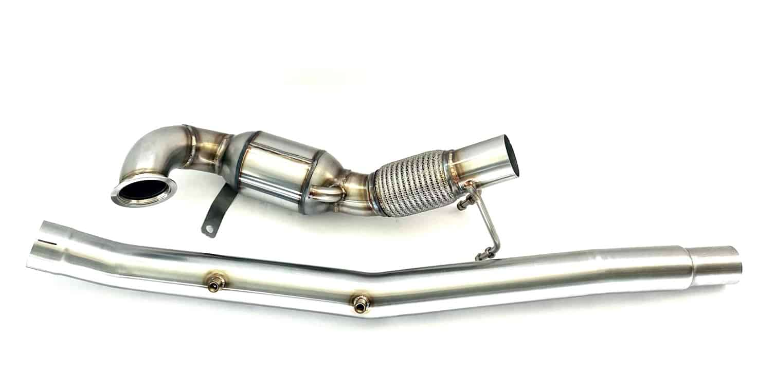 downpipe vw golf 7 5 r 2 0 tsi opf gpf 2