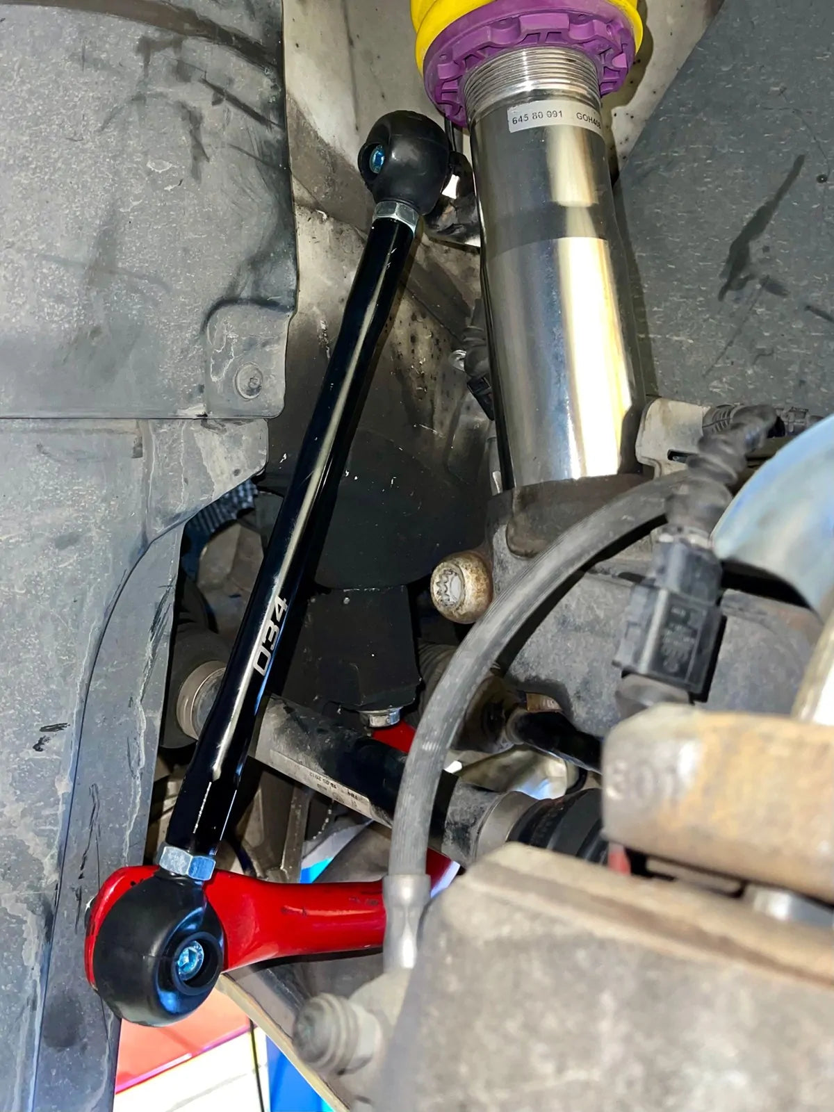 034motorsport - Barra estabilizadora ajustable para VW Audi PQ35 03
