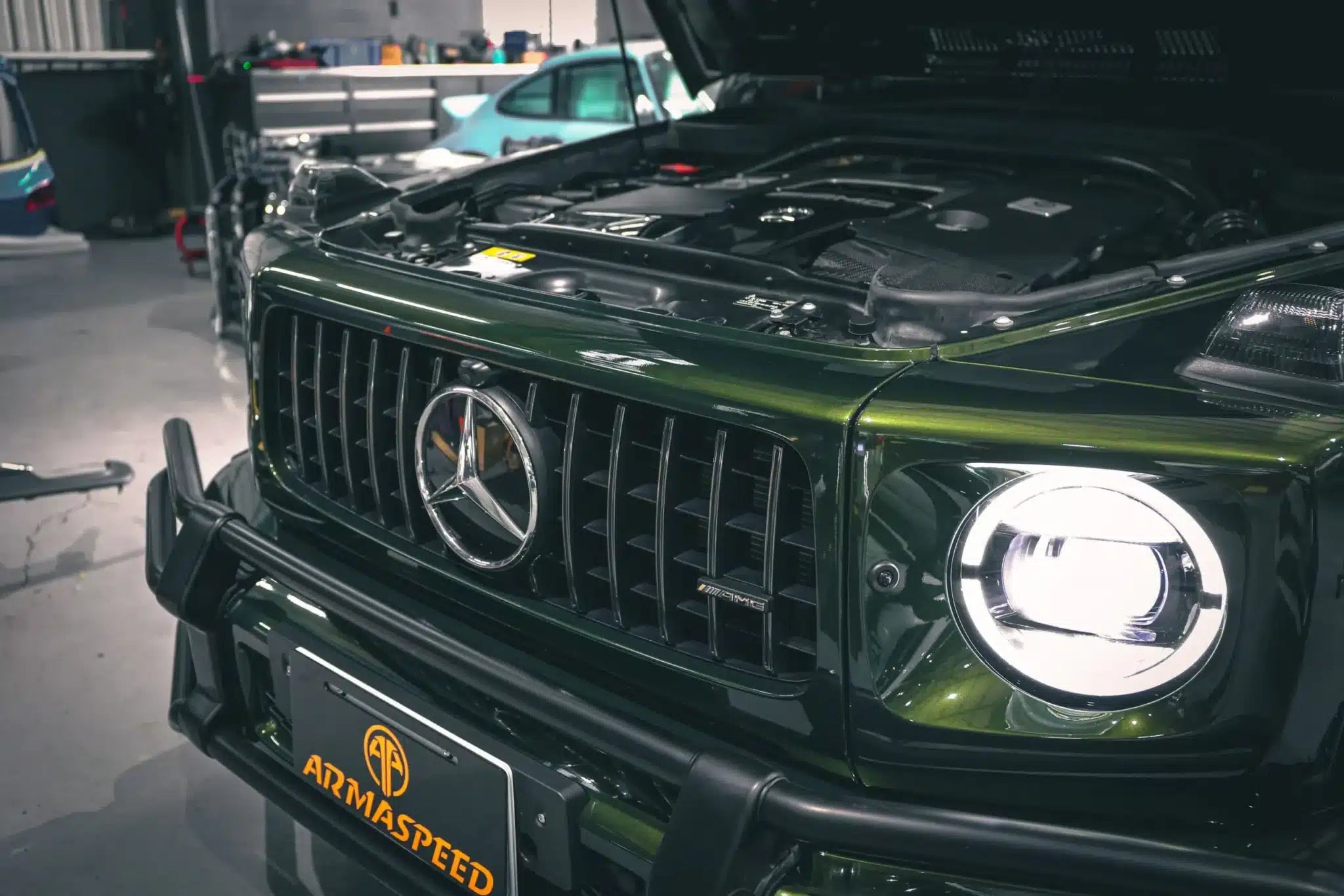 Armaspeed Carbon Airbox Mercedes W464 G63 M177 1