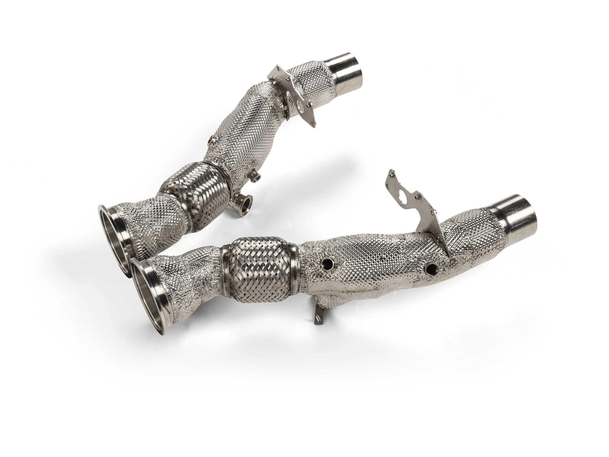 Akrapovič Link Pipe Set Rvs Ferrari 296 GTB GTS