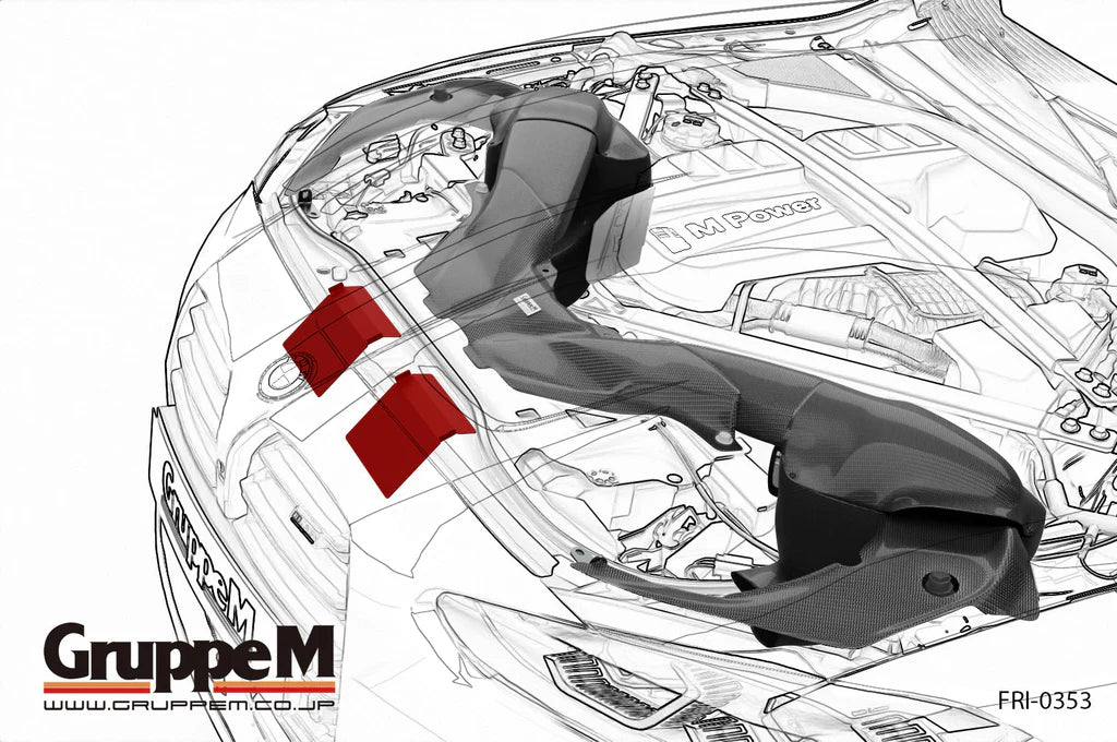 Gruppe M Carbon Air Intake BMW M3 G80 M4 G8x 1