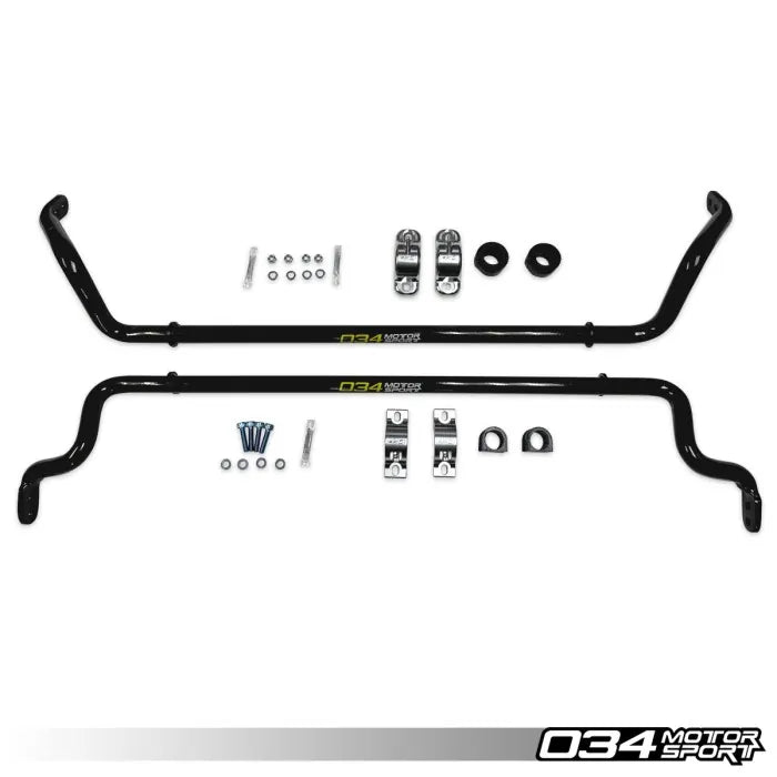 Kit de barres antiroulis dynamiques 034 Motorsport pour Audi A4 S4 RS4 01