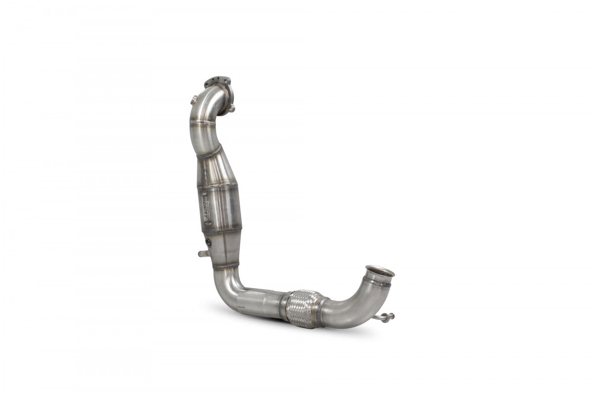Scorpion Downpipe High Flow Sports Catalyst Ford MK8 1.0T 01