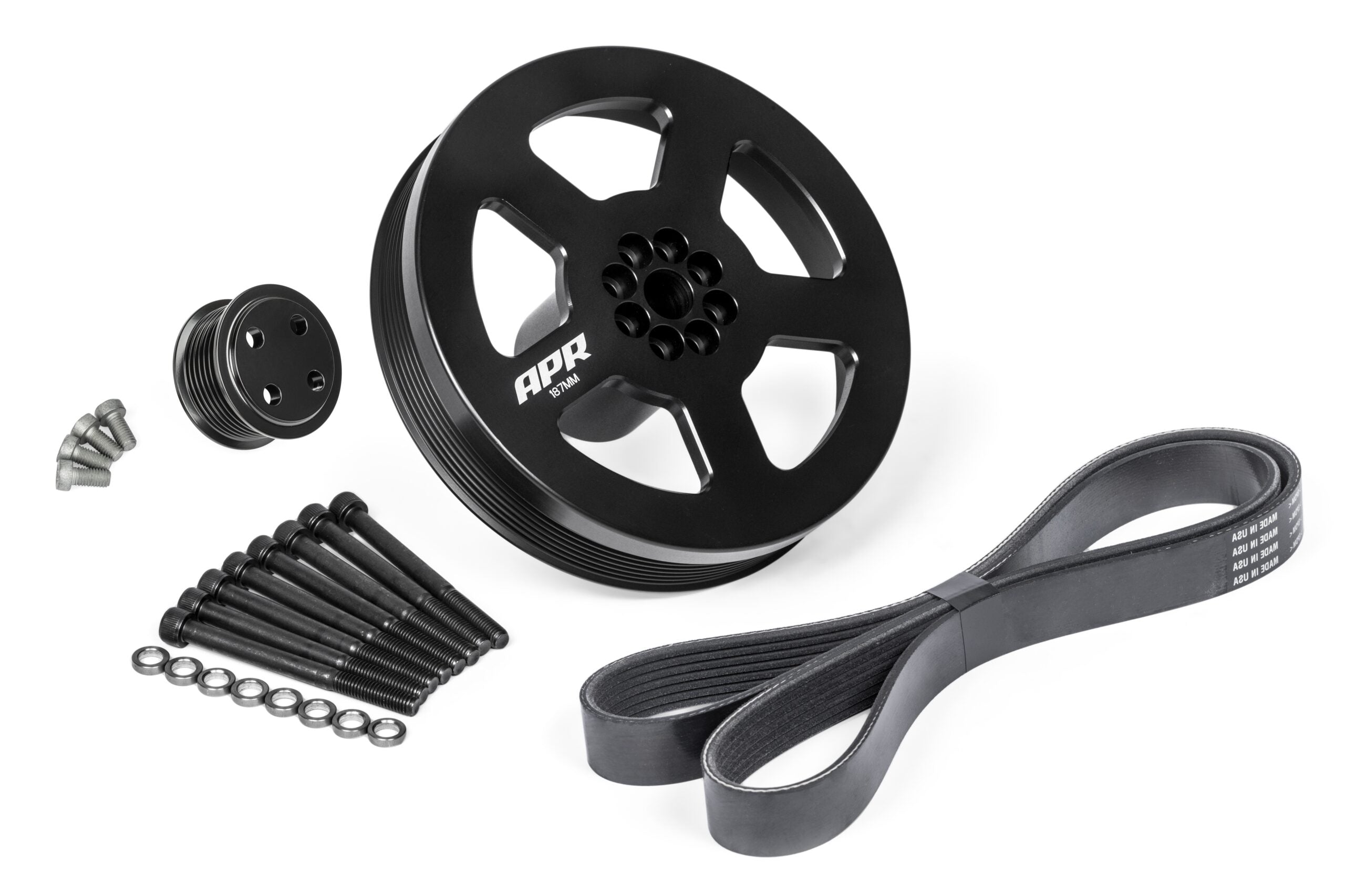 Audi – Supercharger en Krukas Pulleys Kit voor S4 B8 / S5 8T 3.0 TFSI