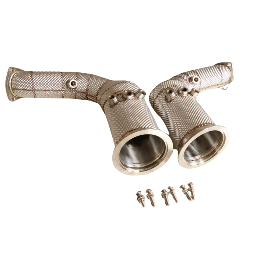 Endura Downpipe met hitteschild Urus RSQ8 SQ8 OPF