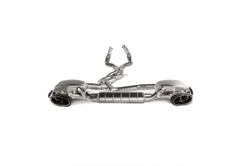 Akrapovic Link Pipe Set Rvs Audi Rs6 Rs7