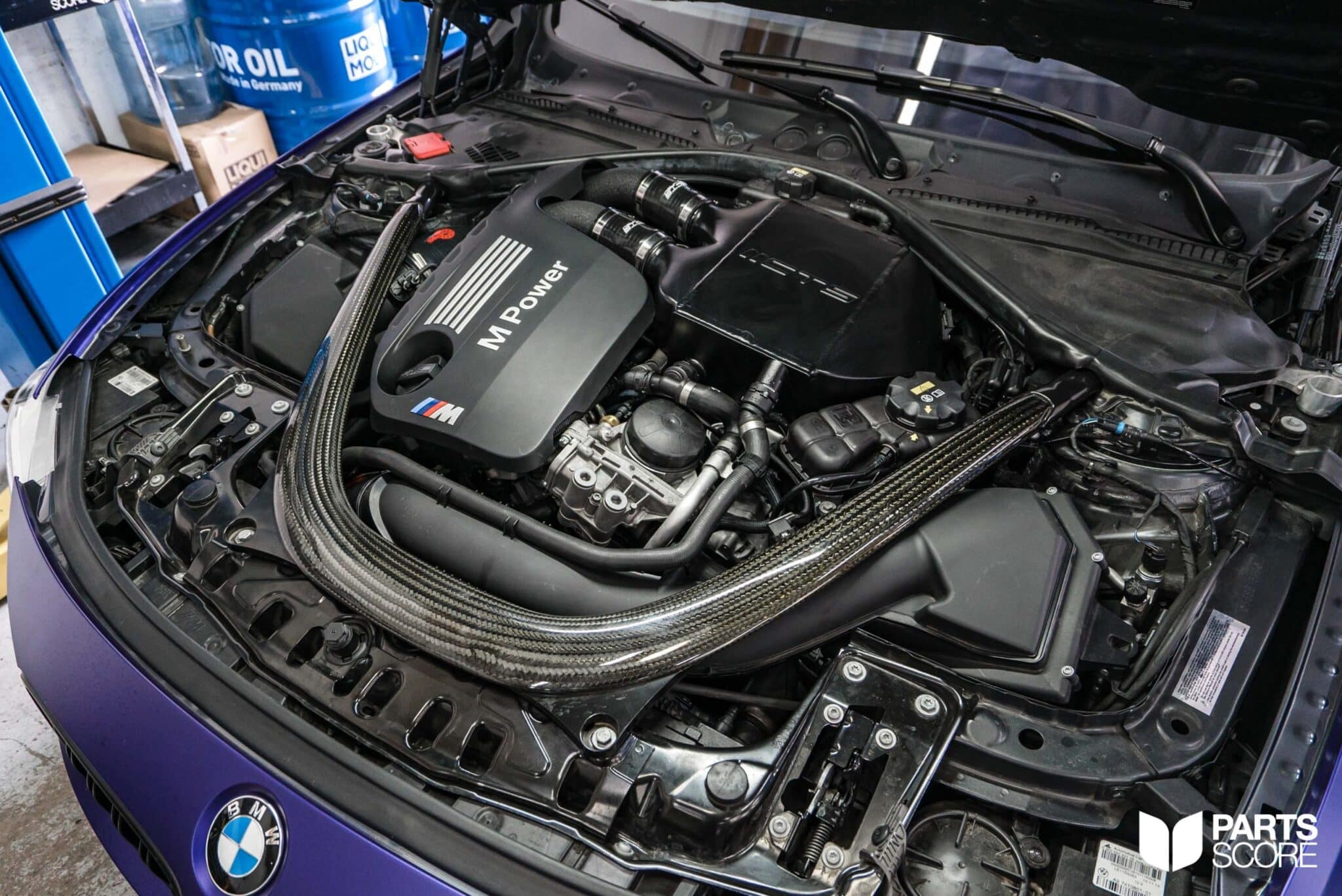 Enfriador de turbo CTS para BMW M2C, M3, M4, F2X, F3X, S55 9