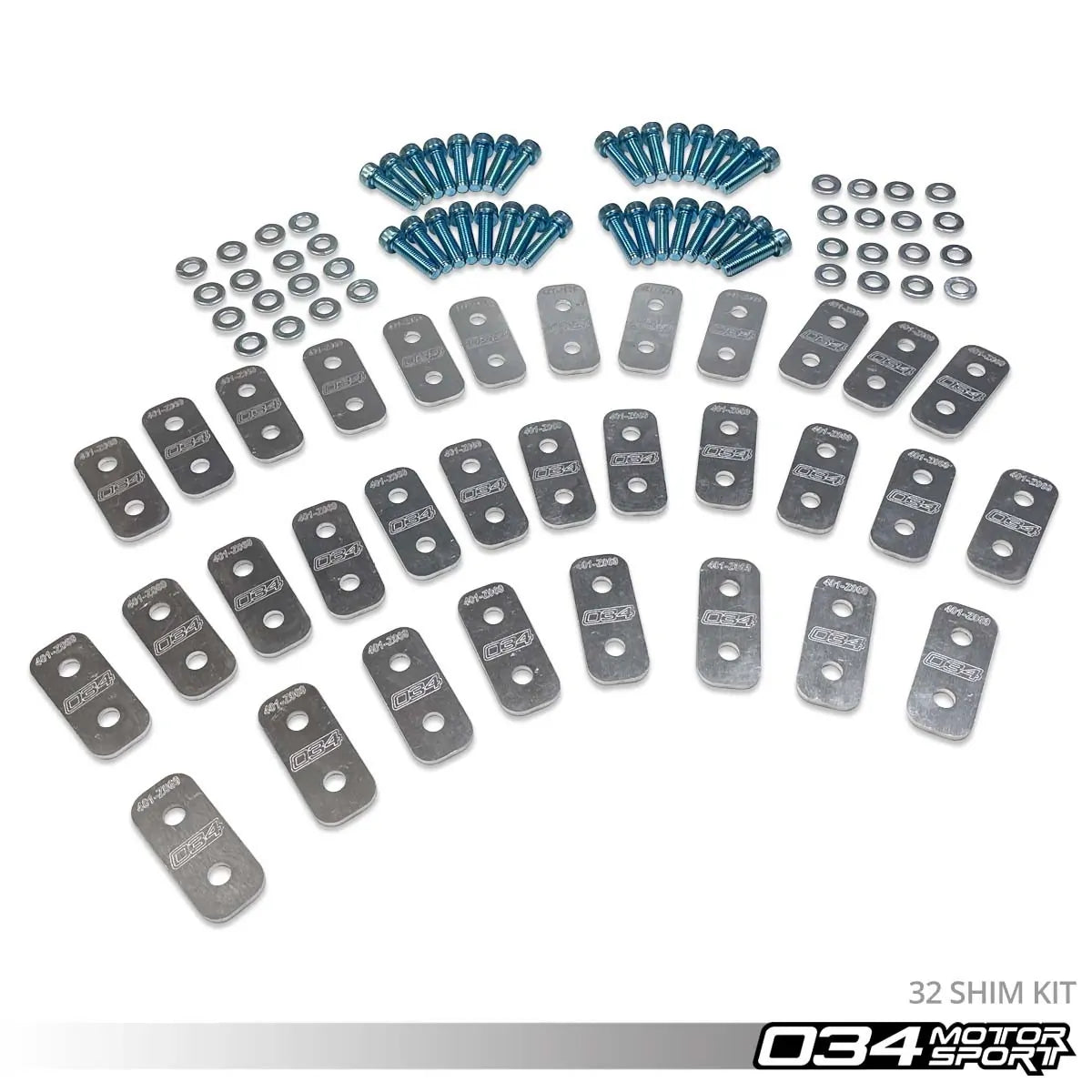 Kit de cales de carrossage 034 Motorsport pour Audi R8 Gen 1 et Gen 1.5 01