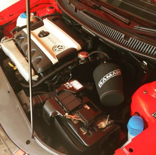 Kit de admisión de aire Ramair para VW Polo 9N3 GTI Ibiza 6L JSK 111 70 4