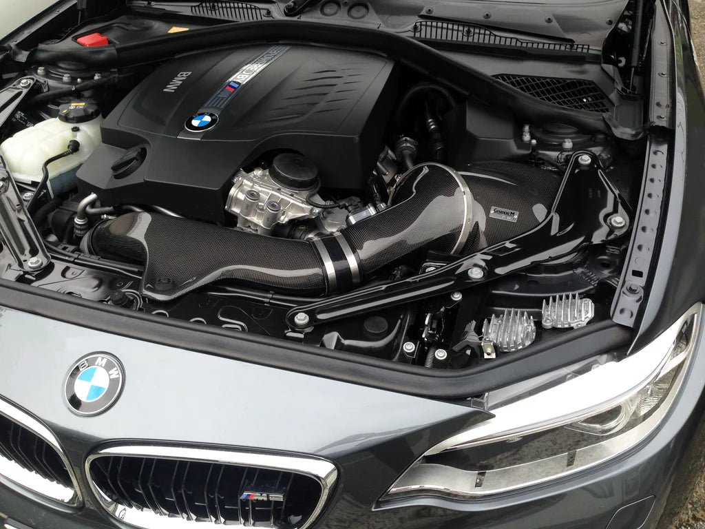 Admisión de aire de carbono del grupo M BMW M2 F87 N55 1
