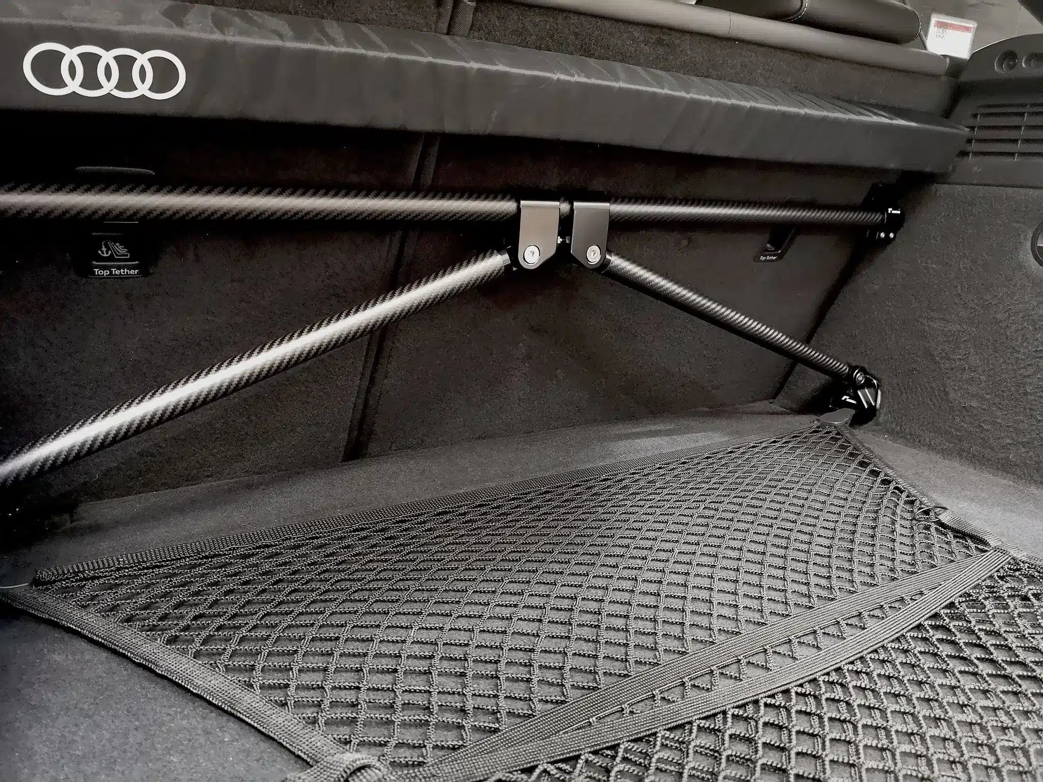 Refuerzo trasero de carbono Racingline para Audi A3 S3 RS3 8V 4