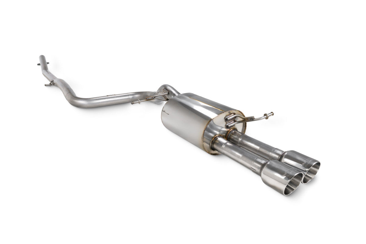 Scorpion niet resonerend Cat Back systeem Ford MK7 Fiesta 01