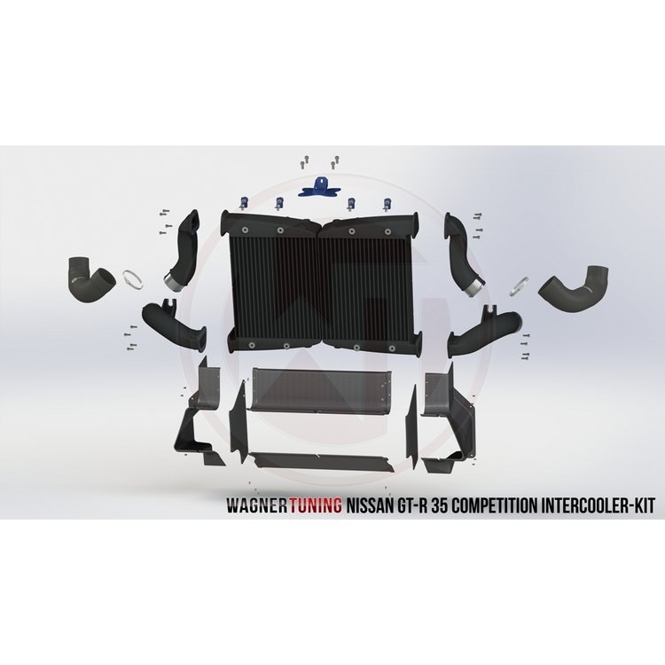 Intercoolers Wagner Competition para Nissan GT-R 35 4