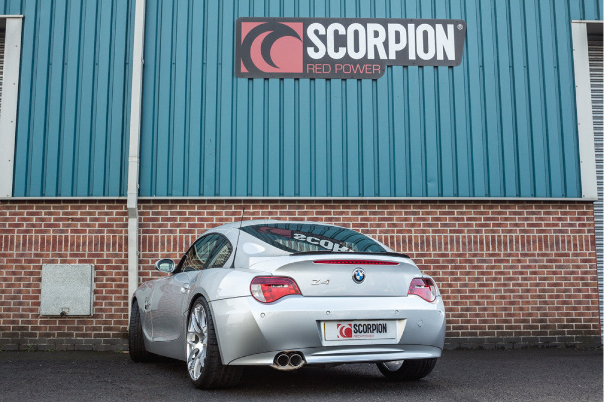 Scorpion Resonerend Cat Back systeem BMW Z4 E85 E86 09
