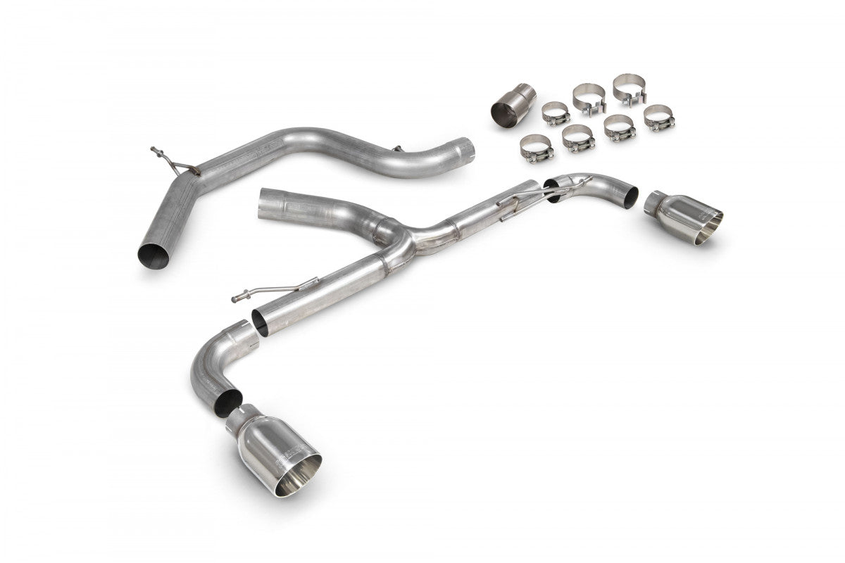 Scorpion Predator Cat back systeem VW MK6 Golf GTI 2